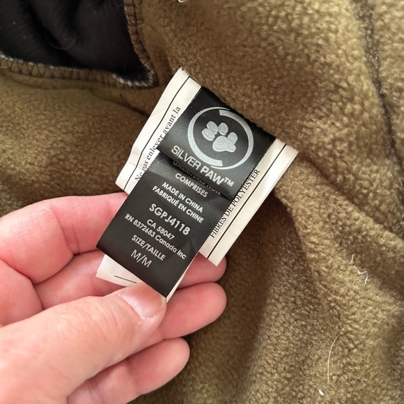 Silver Paw Dog Coat - Picture 7 of 9